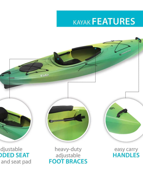 Load image into Gallery viewer, Tide 123 Inch Sit-Inside Kayak, Lemongrass Fusion (90848)
