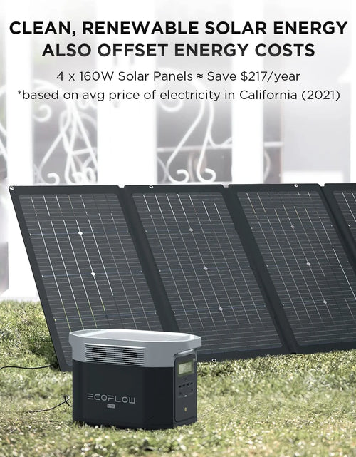 Load image into Gallery viewer, Ecoflow DELTA Max 1600 Portable Power Station 1612Wh Capacity,Solar Generator 2000W AC Output for Outdoor Camping,Home Backup,Emergency,Rv,Off-Grid
