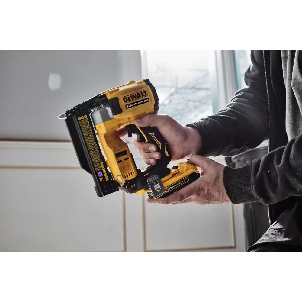 ATOMIC 20V MAX Lithium Ion Cordless 23 Gauge Pin Nailer Kit with 2.0Ah Battery and Charger