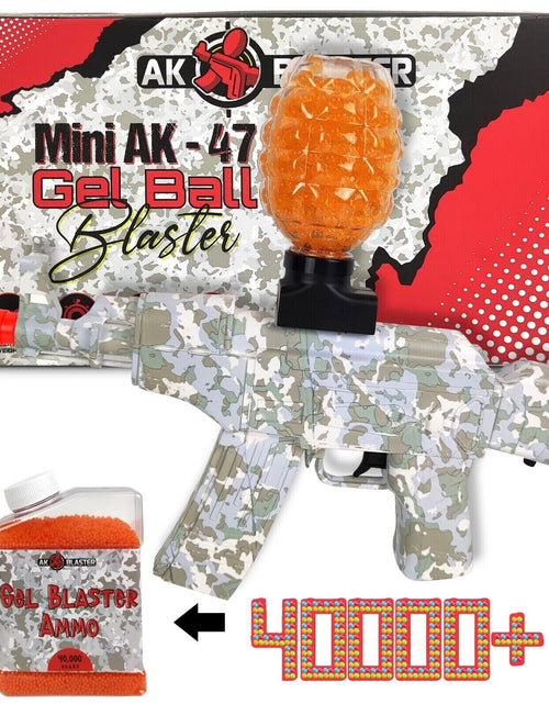 Load image into Gallery viewer, Electric Gel Ball Blaster, High Speed Automatic Splatter Ball Blaster 40000 Gels
