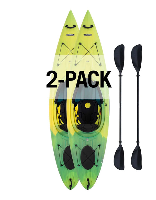 Load image into Gallery viewer, Tide 123 Inch Sit-Inside Kayak, Lemongrass Fusion (90848)
