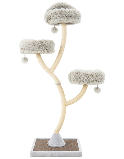 Load image into Gallery viewer, 70 Inch Tall Cat Tree 4-Layer Cat Tower with 3 Perches and Dangling Balls
