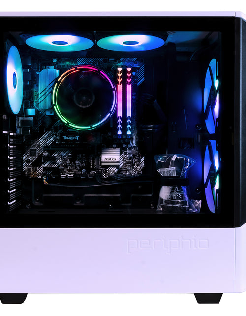 Load image into Gallery viewer, Castle Prebuilt Gaming PC - AMD Ryzen 5 5600G CPU (4.4Ghz Turbo) | Radeon Vega 7 Igpu (4GB) | 1TB M.2 Nvme SSD Storage | 16GB DDR4 RAM | Windows 11 Gaming Desktop Computer | 5G-Wifi + BT
