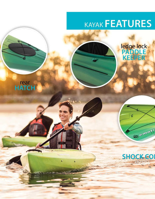 Load image into Gallery viewer, Tide 123 Inch Sit-Inside Kayak, Lemongrass Fusion (90848)
