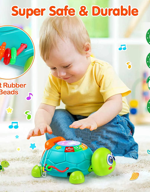 Load image into Gallery viewer, Baby Toys 12-18 Months, Light up Baby Toys 6 to 12 Months Musical Turtle with Letters Numbers Phone Infant Baby Toys for 6 9 12 18 Months Educational Learning Toys
