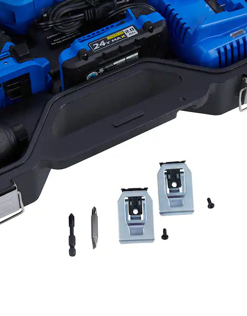 Load image into Gallery viewer, XTR 3-Tool Brushless Power Tool Combo Kit with Hard Case (2-Batteries Included and Charger Included)
