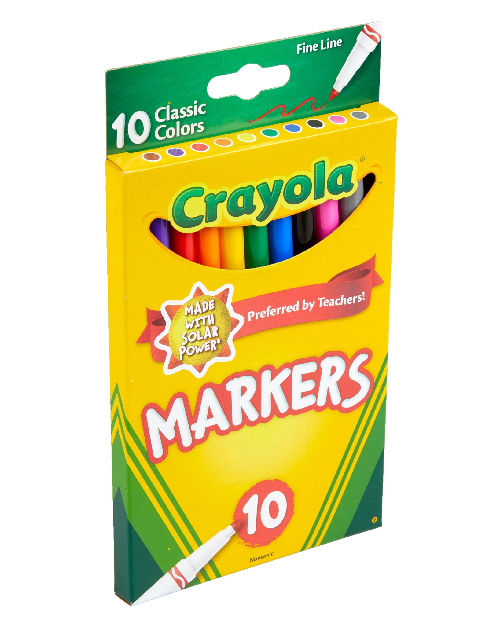 (4 Pack)  Fine Line Markers, Classic Colors, 10 Count, Back to School Supplies for Kids, Gifts